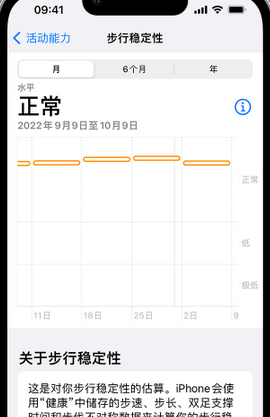 兰坪iPhone手机维修如何在iPhone开启'步行稳定性通知'