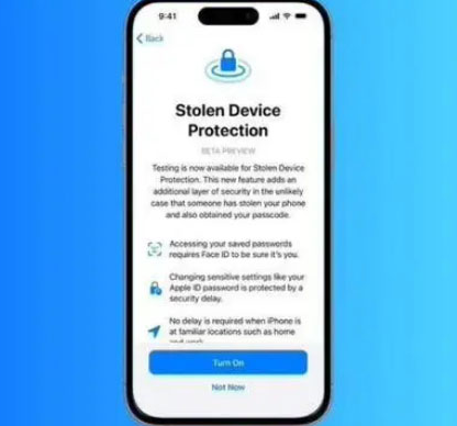 兰坪苹果授权维修店分享被盗设备保护功能开启方法 
