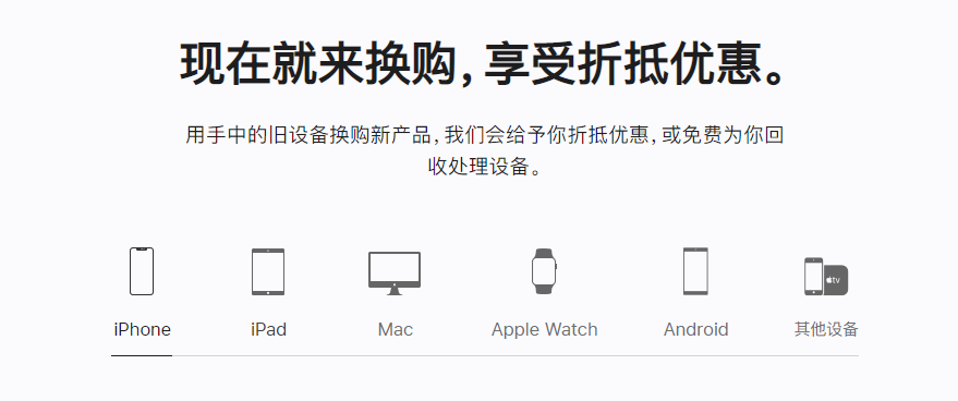 兰坪苹果手机维修分享iPhone以旧换新的去处 