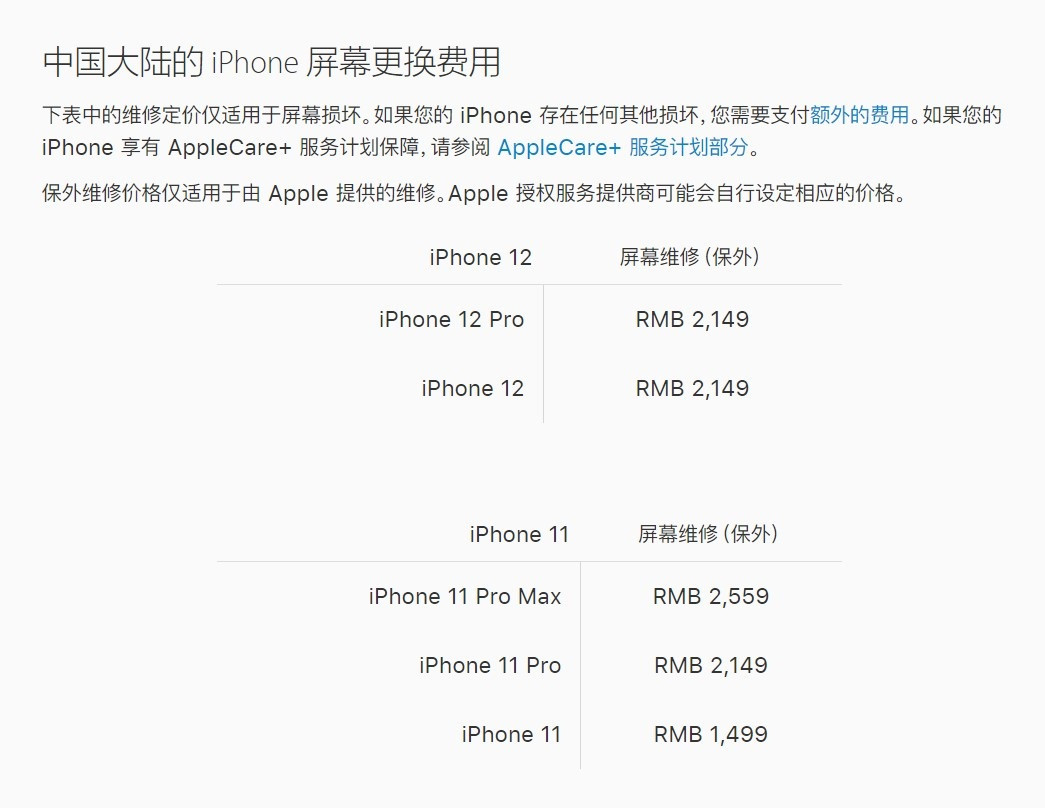 兰坪苹果手机维修分享iPhone 12/12 Pro 更换屏幕多少钱 